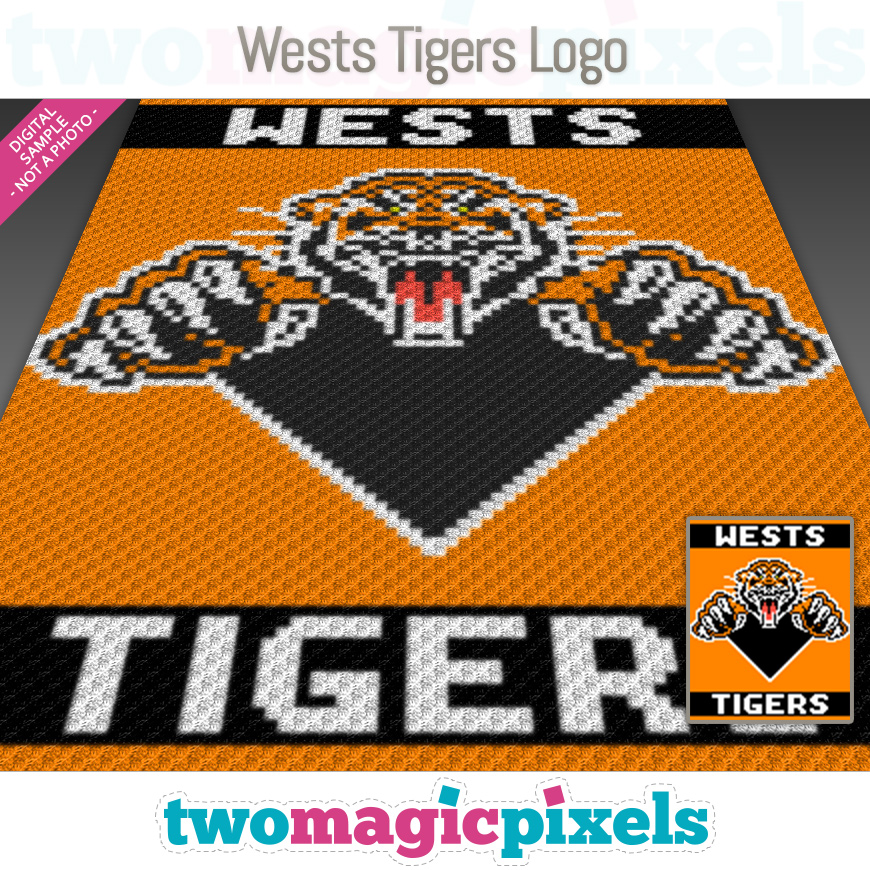 Wests Tigers Logo by Two Magic Pixels
