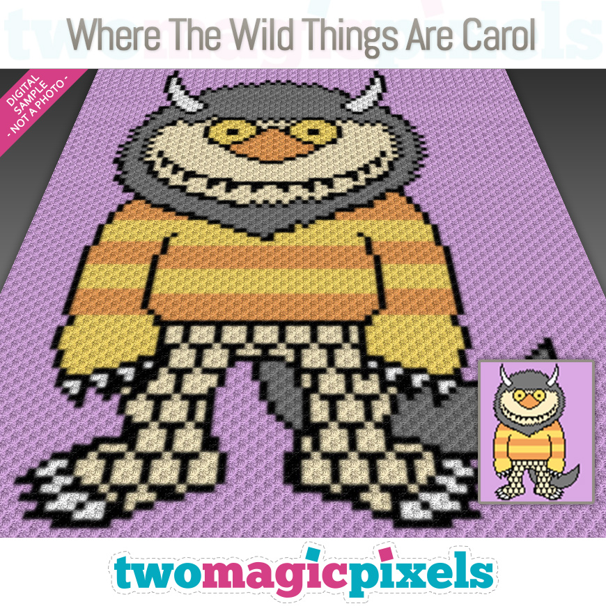 Where The Wild Things Are Carol by Two Magic Pixels