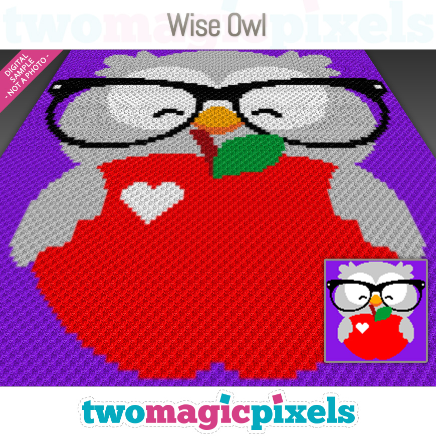 Wise Owl by Two Magic Pixels