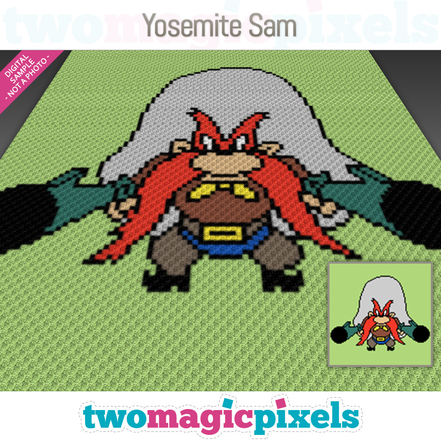 Yosemite Sam by Two Magic Pixels