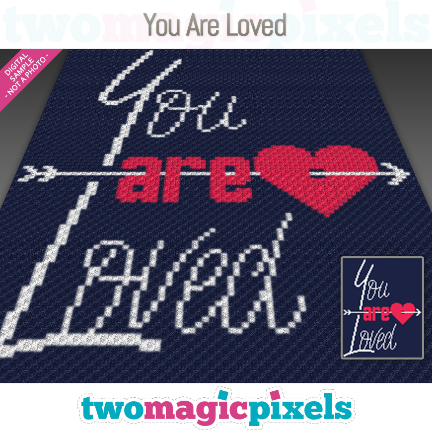You Are Loved by Two Magic Pixels