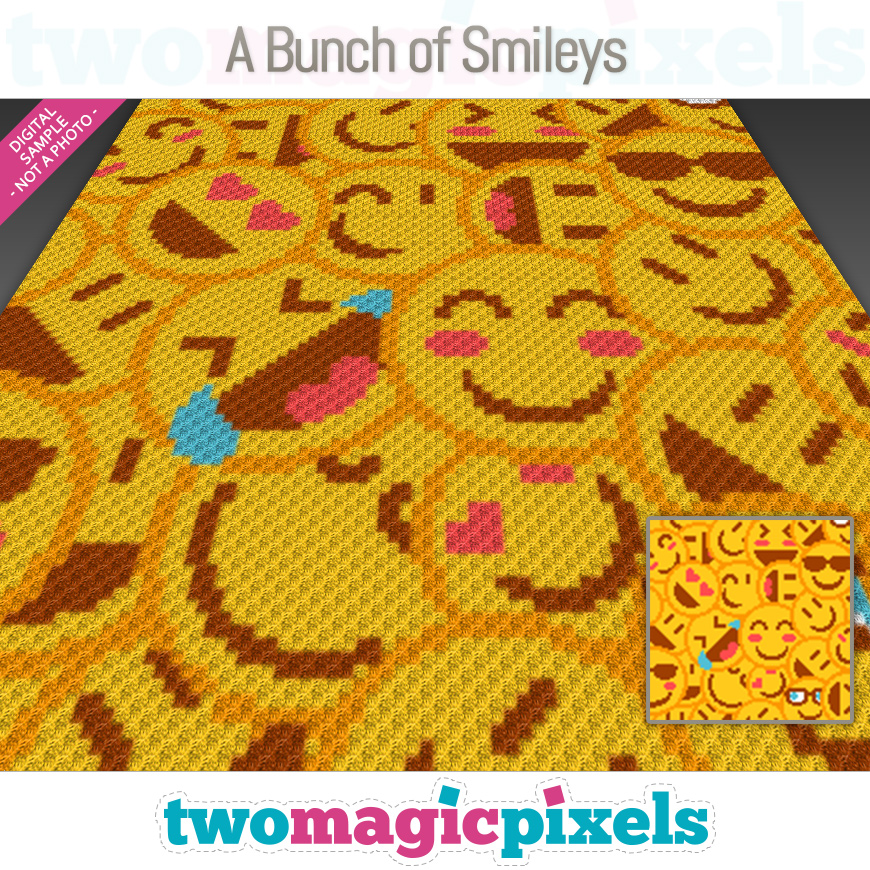 A Bunch of Smileys by Two Magic Pixels