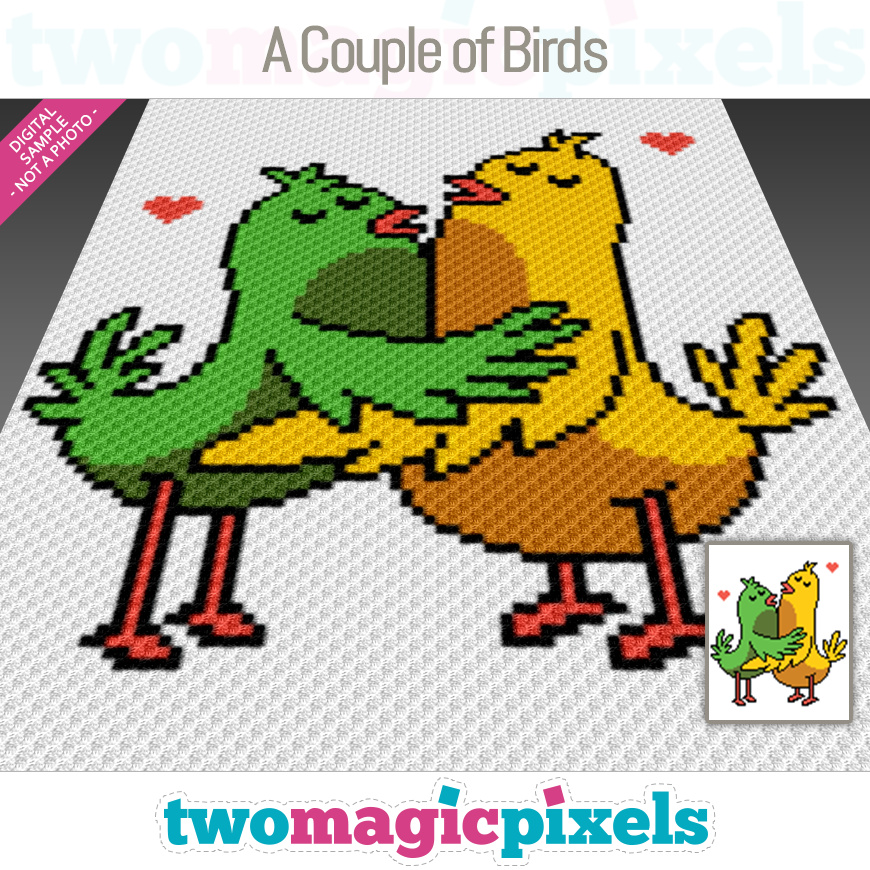 A Couple of Birds by Two Magic Pixels
