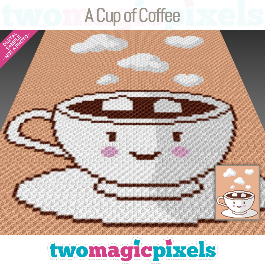 A Cup of Coffee by Two Magic Pixels