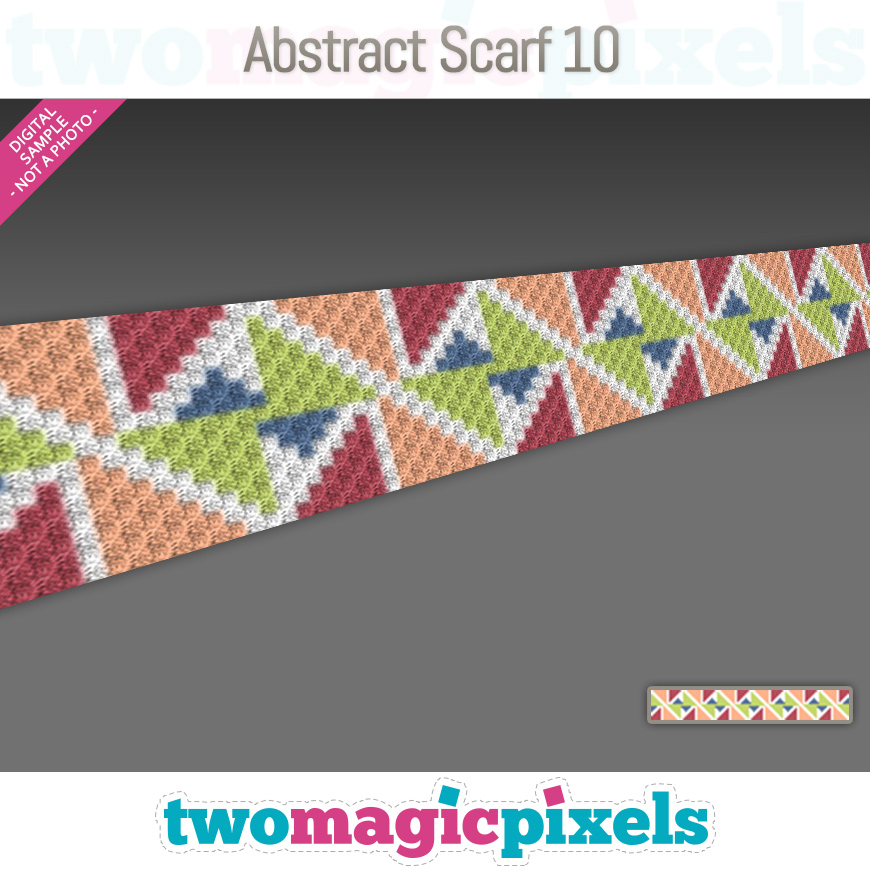 Abstract Scarf 10 by Two Magic Pixels