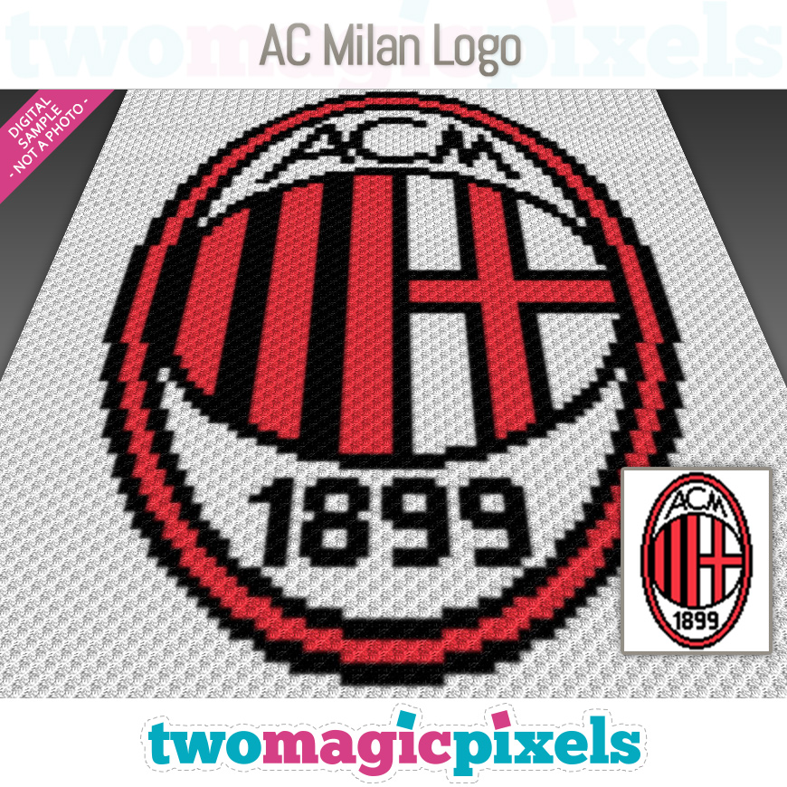 AC Milan Logo by Two Magic Pixels