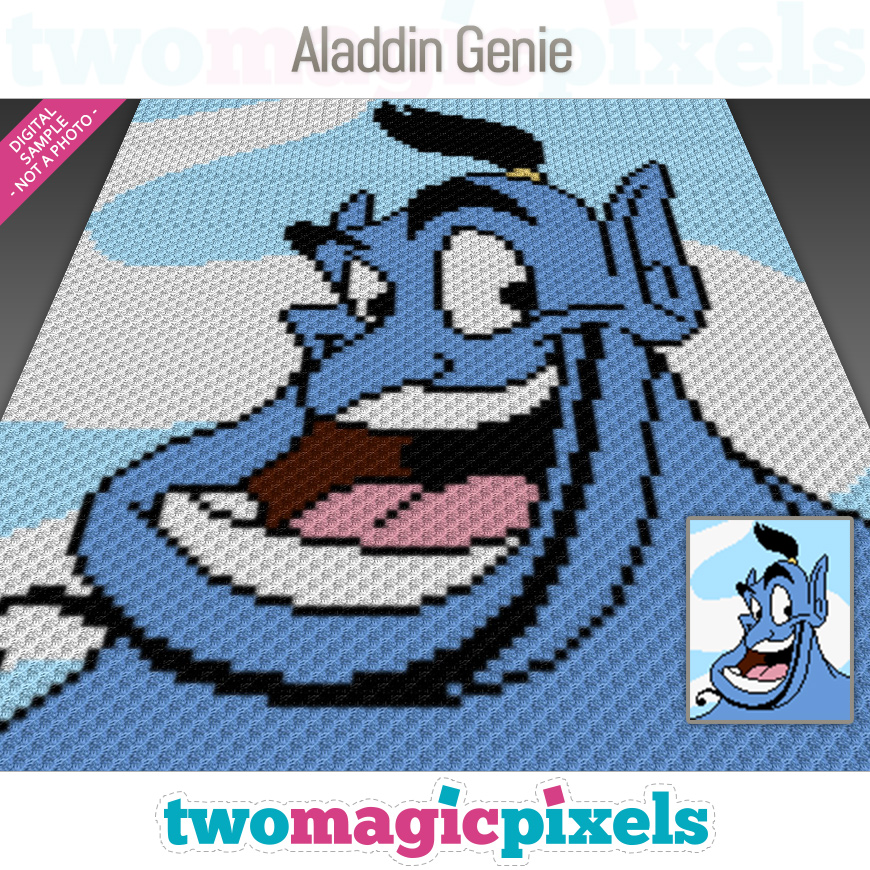Aladdin Genie by Two Magic Pixels