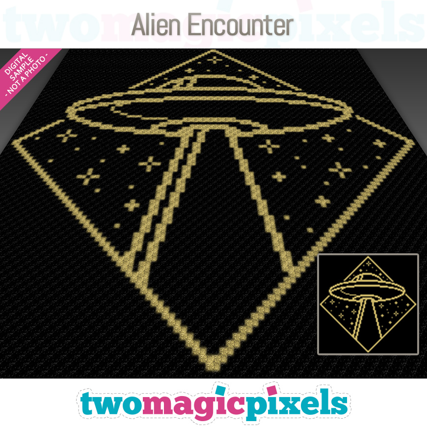Alien Encounter by Two Magic Pixels