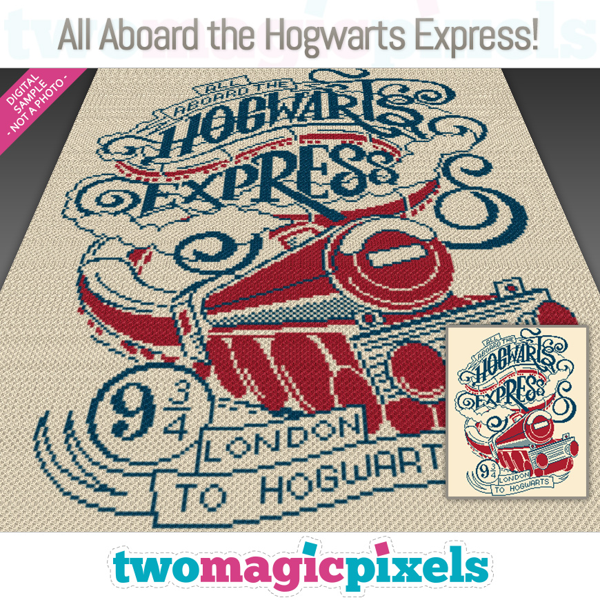 All Aboard the Hogwarts Express! by Two Magic Pixels