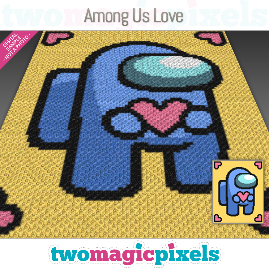 Among Us Love by Two Magic Pixels