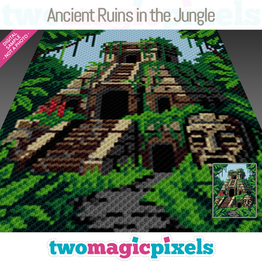 Ancient Ruins in the Jungle by Two Magic Pixels