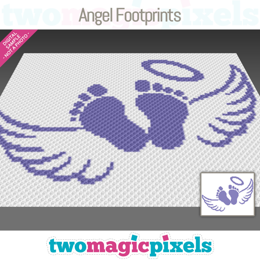 Angel Footprints by Two Magic Pixels Angel Footprints by Two Magic Pixels