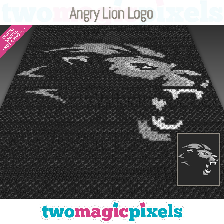 Angry Lion Logo by Two Magic Pixels