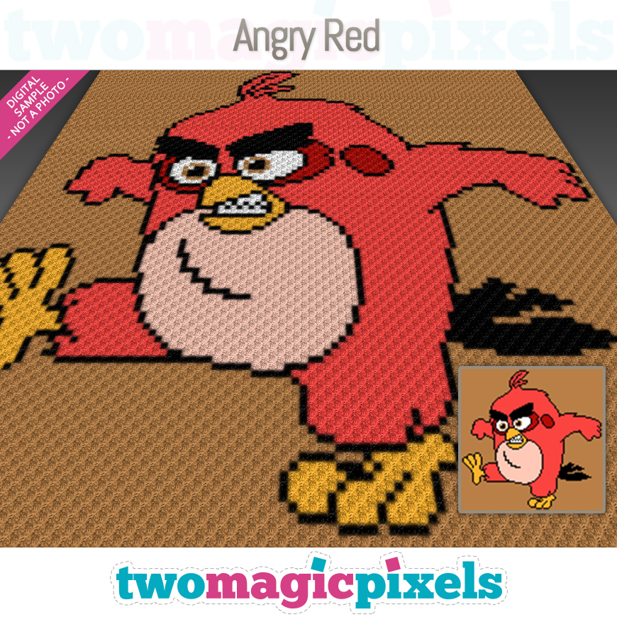 Angry Red by Two Magic Pixels