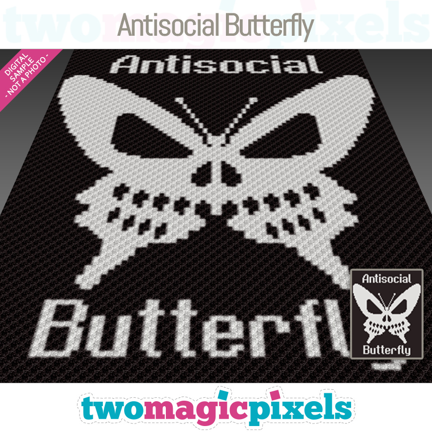 Antisocial Butterfly by Two Magic Pixels