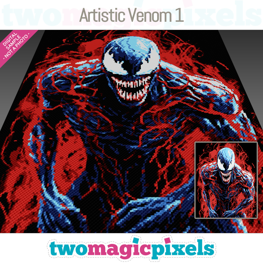 Artistic Venom 1 by Two Magic Pixels