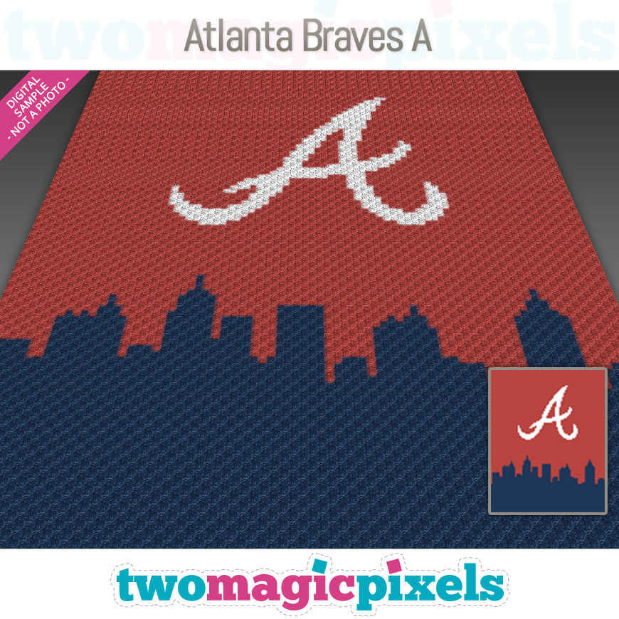 Atlanta Braves A by Two Magic Pixels