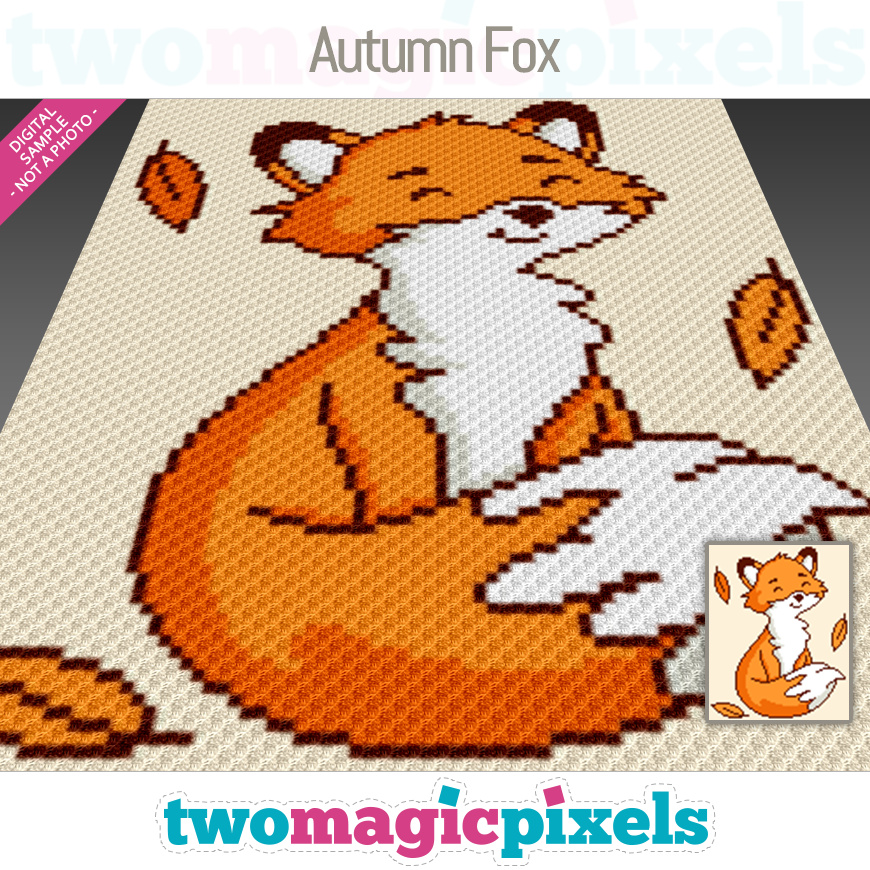 Autumn Fox by Two Magic Pixels