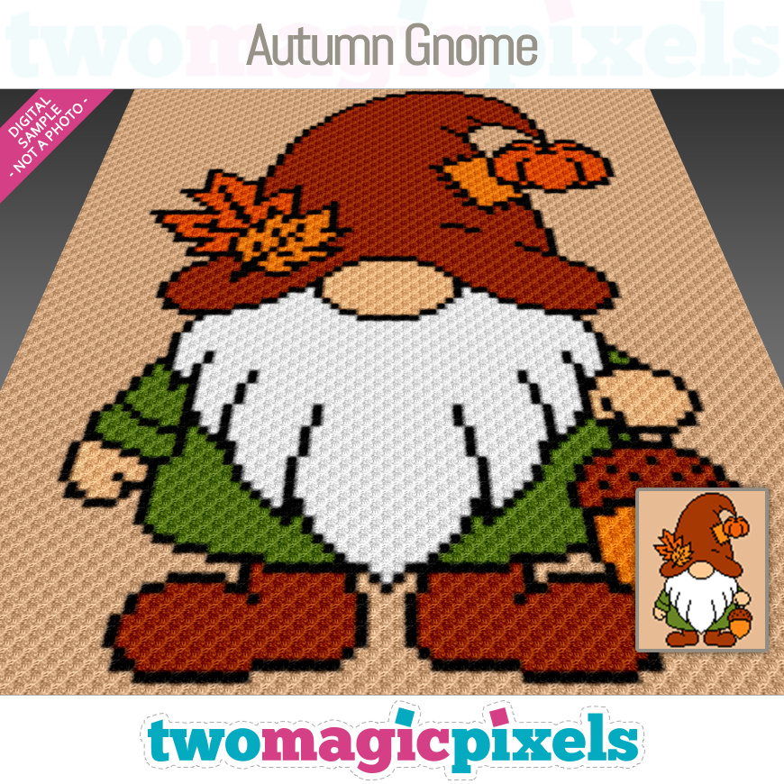 Autumn Gnome by Two Magic Pixels Autumn Gnome by Two Magic Pixels