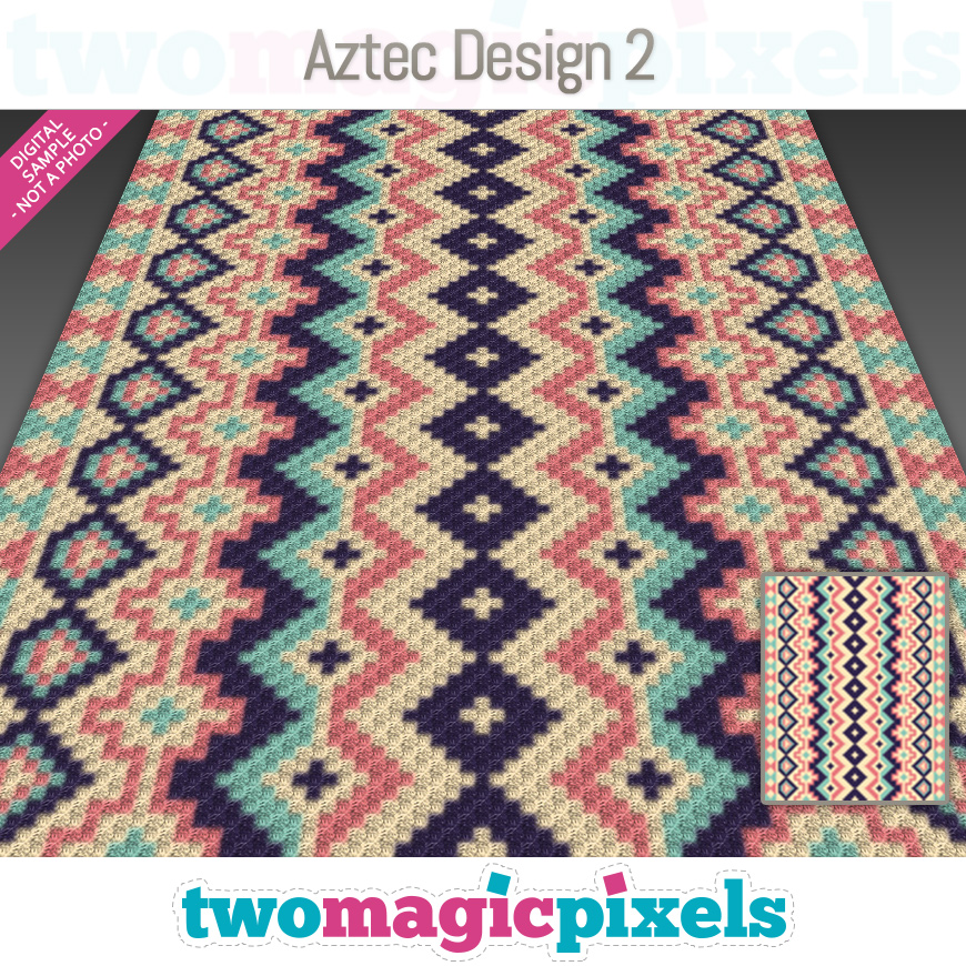 Aztec Design 2 by Two Magic Pixels