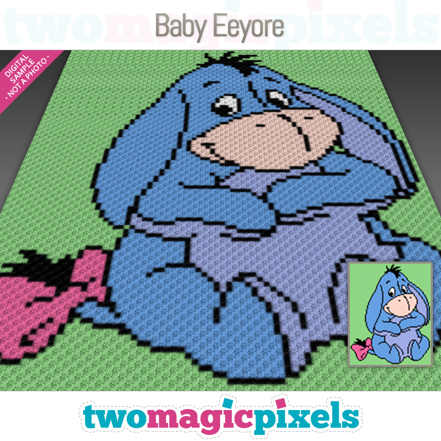 Baby Eeyore by Two Magic Pixels
