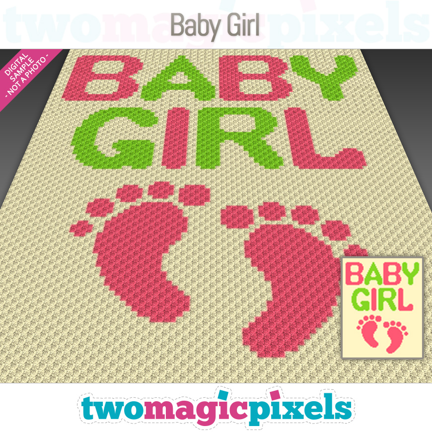 Baby Girl by Two Magic Pixels