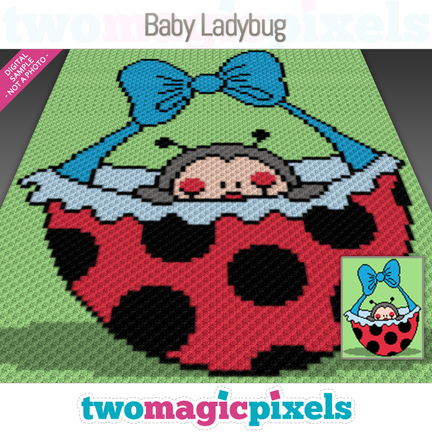 Baby Ladybug by Two Magic Pixels