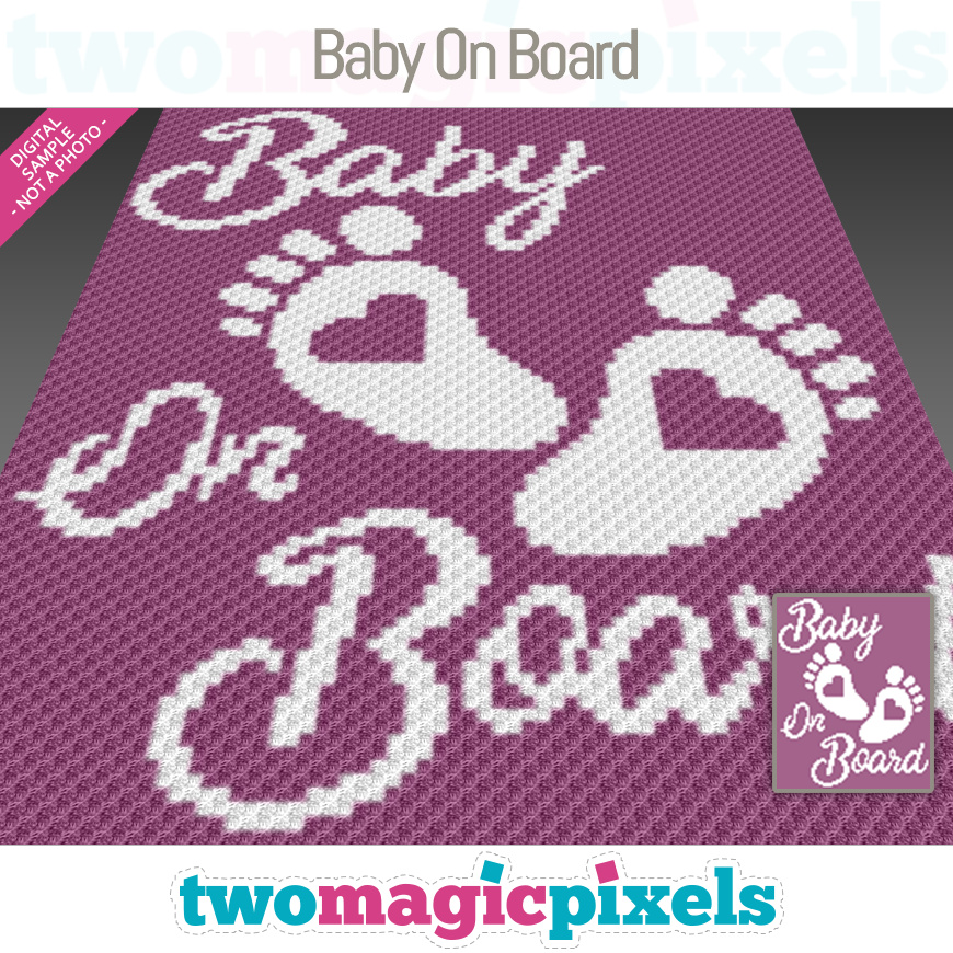 Baby On Board by Two Magic Pixels