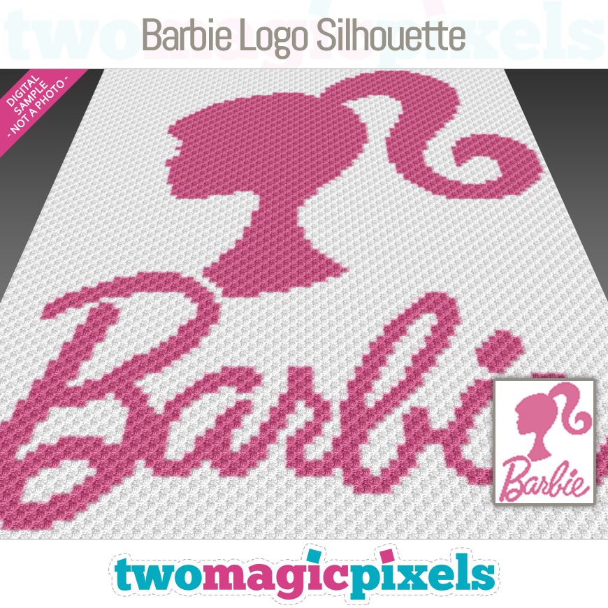 Barbie Logo Silhouette by Two Magic Pixels