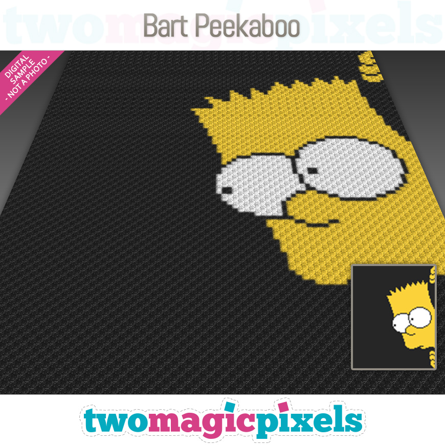 Bart Peekaboo by Two Magic Pixels