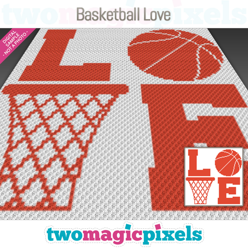 Basketball Love by Two Magic Pixels