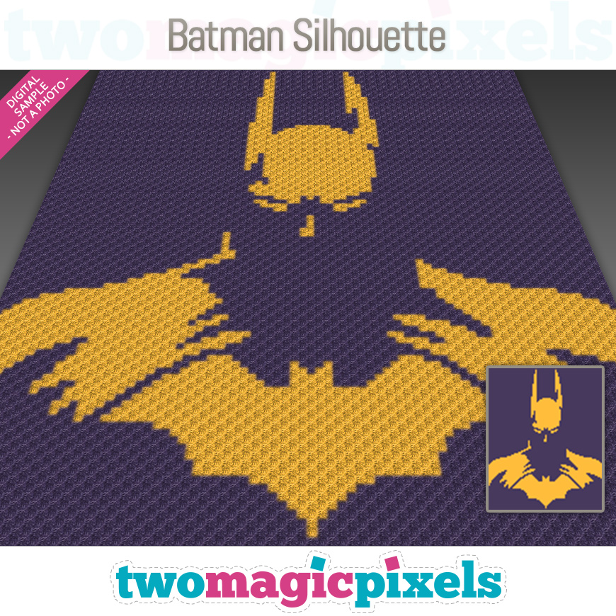 Batman Silhouette by Two Magic Pixels