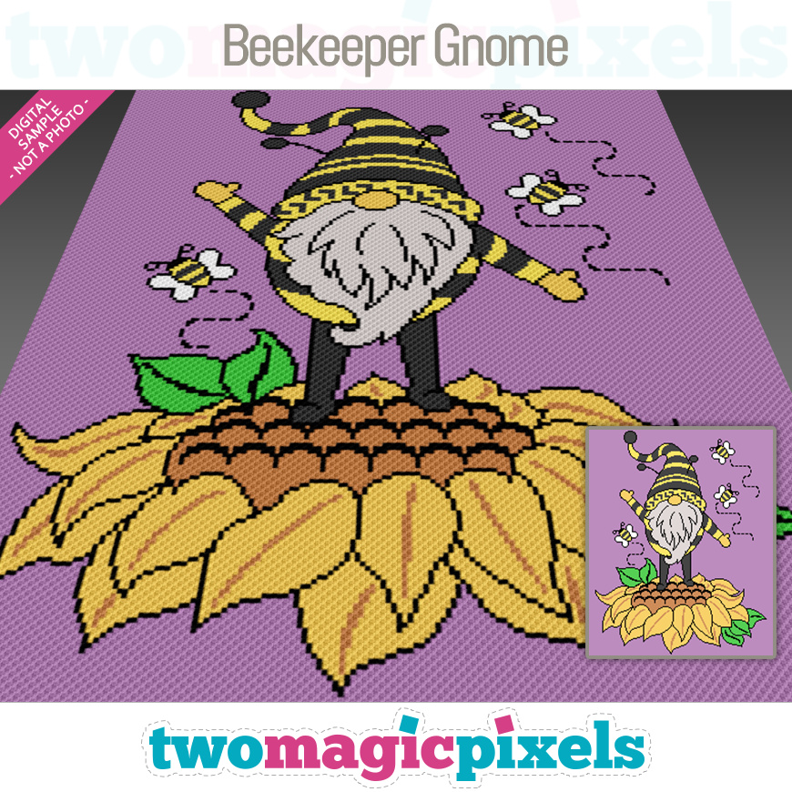 Beekeeper Gnome by Two Magic Pixels