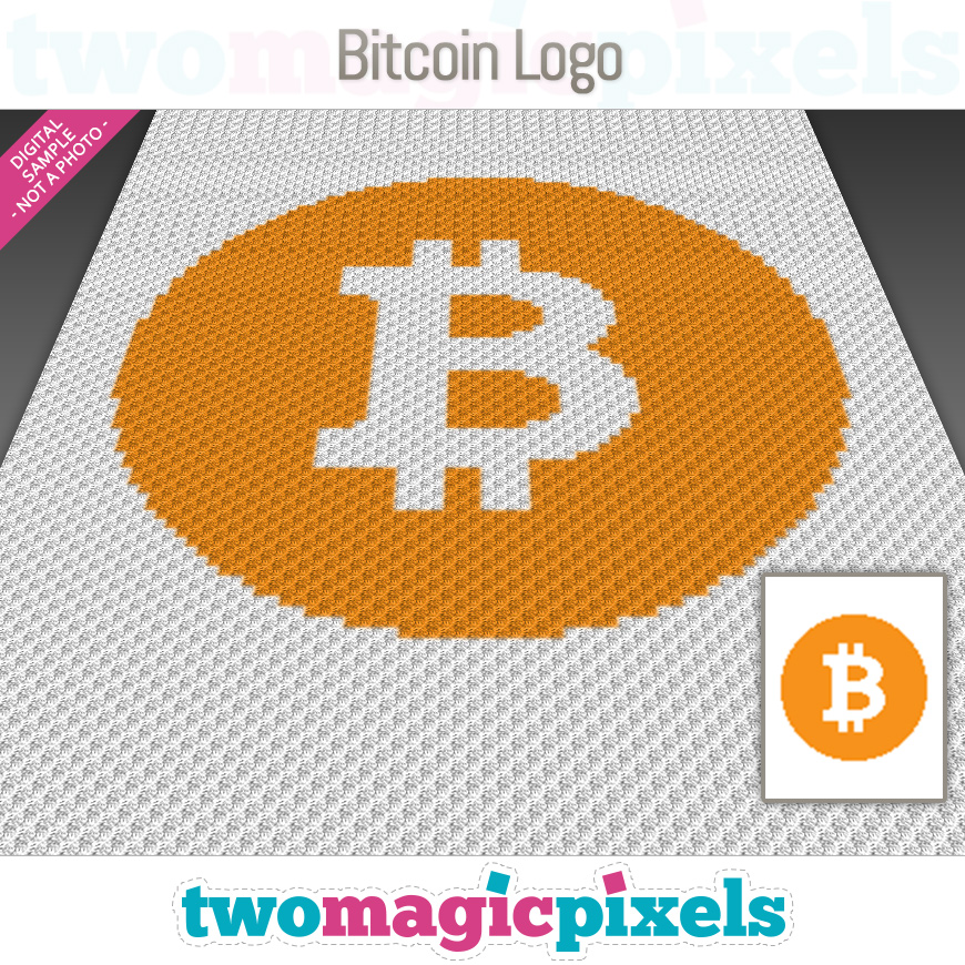 Bitcoin Logo by Two Magic Pixels