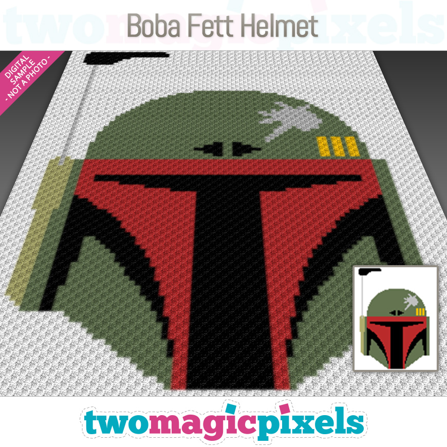 Boba Fett Helmet by Two Magic Pixels