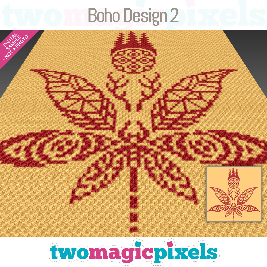 Boho Design 2 by Two Magic Pixels