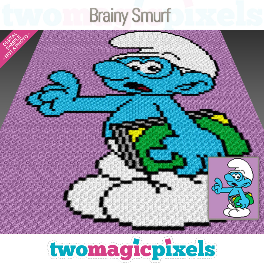 Brainy Smurf by Two Magic Pixels