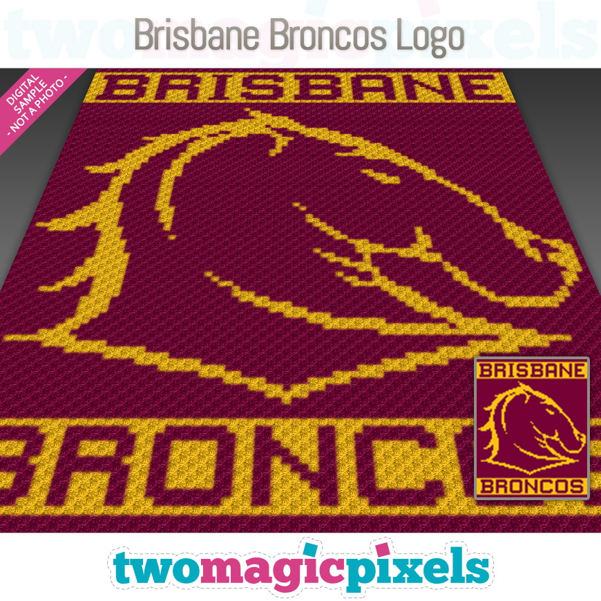 Brisbane Broncos Logo by Two Magic Pixels