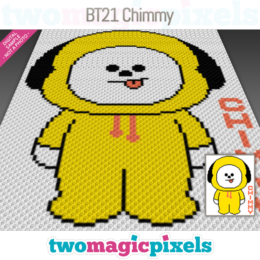 BT21 Chimmy by Two Magic Pixels