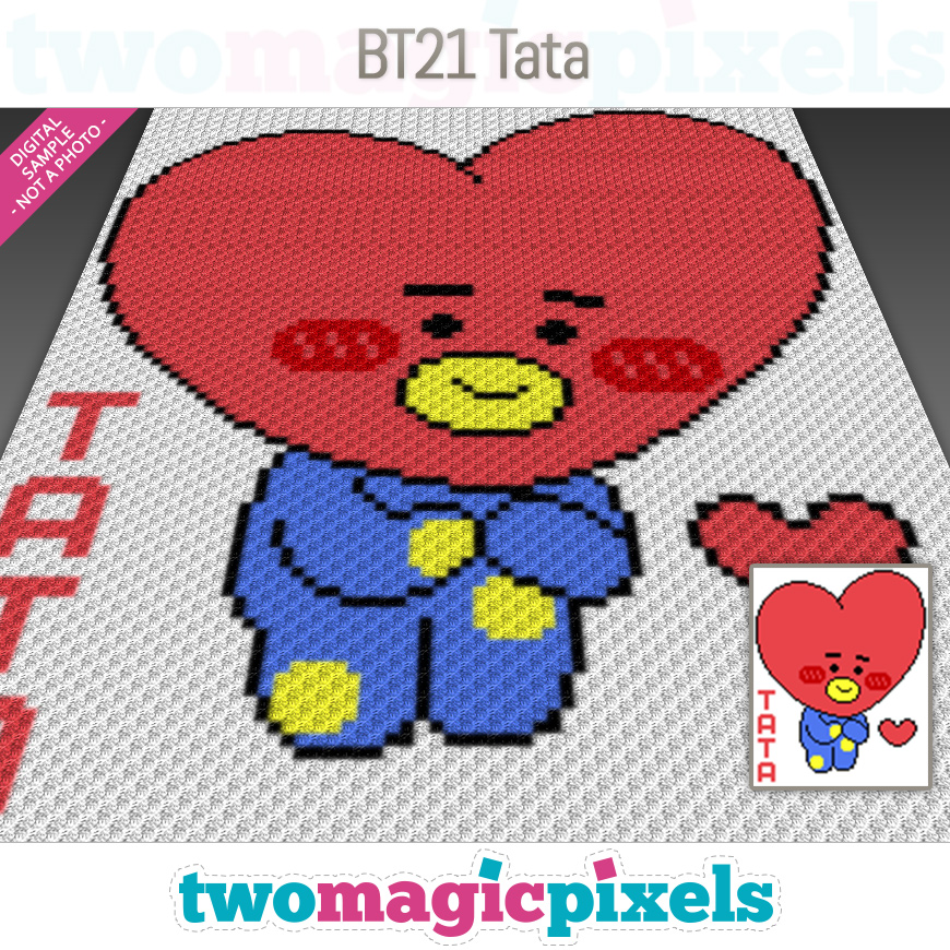BT21 Tata by Two Magic Pixels