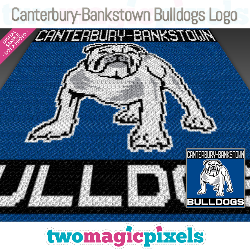 Canterbury-Bankstown Bulldogs Logo by Two Magic Pixels