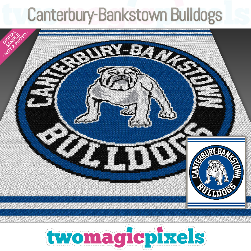 Canterbury-Bankstown Bulldogs by Two Magic Pixels