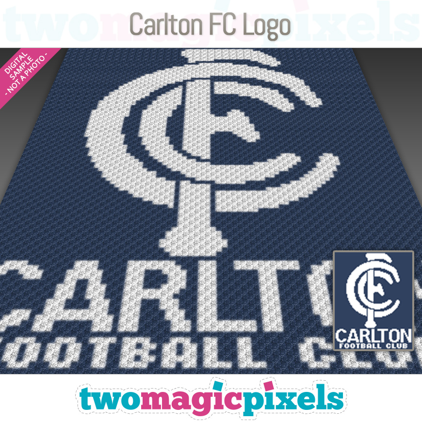 Carlton FC Logo by Two Magic Pixels