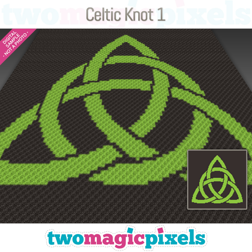 Celtic Knot 1 by Two Magic Pixels