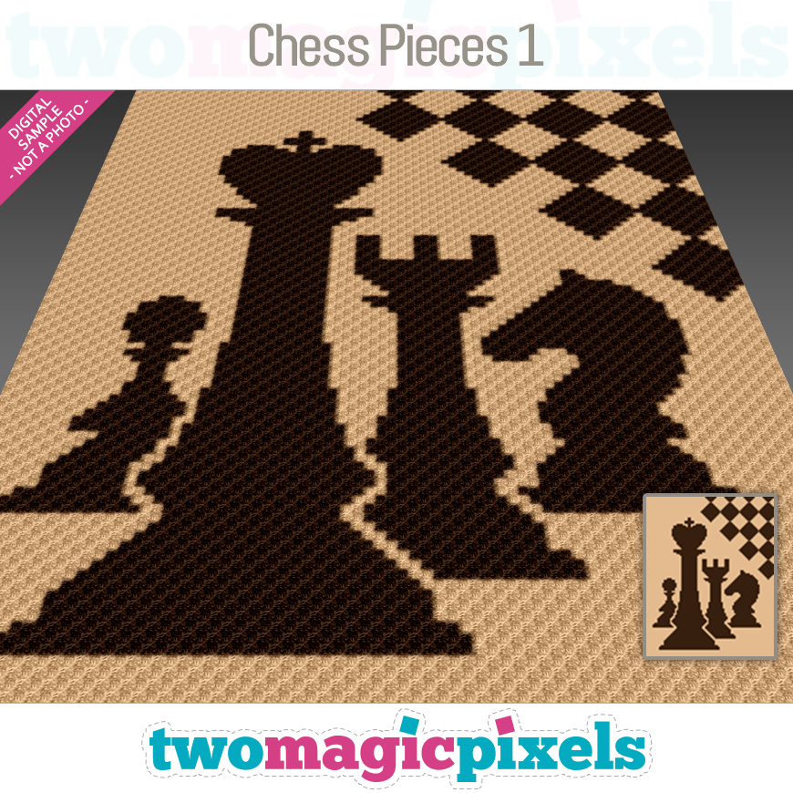 Chess Pieces by Two Magic Pixels