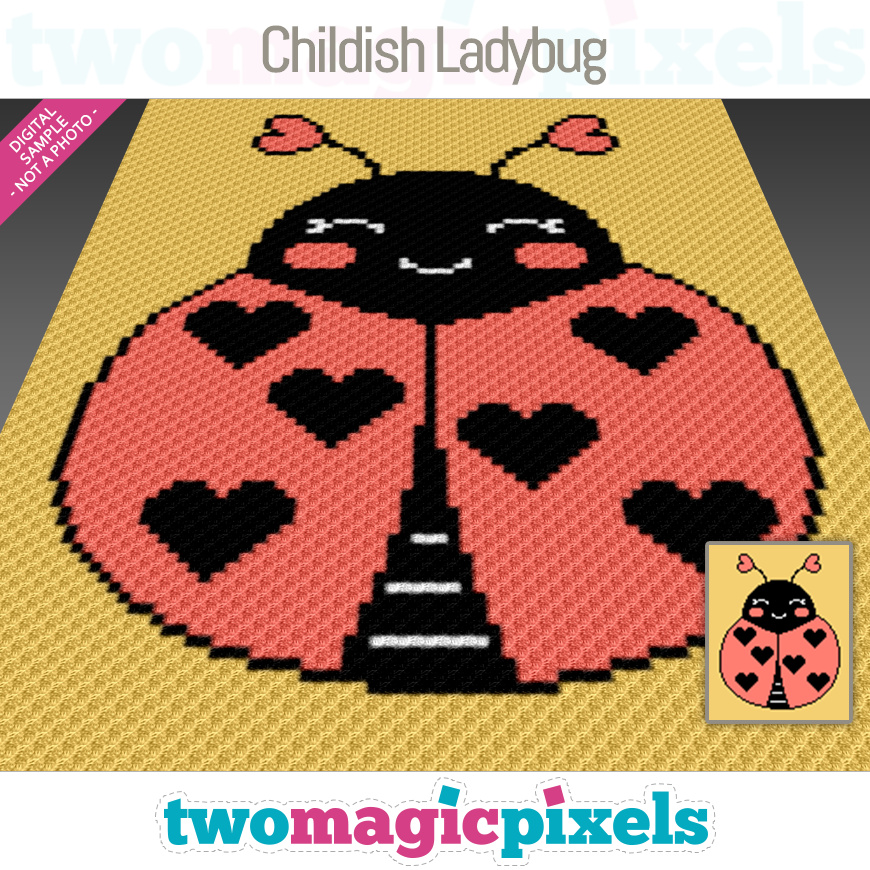 Childish Ladybug by Two Magic Pixels Childish Ladybug by Two Magic Pixels