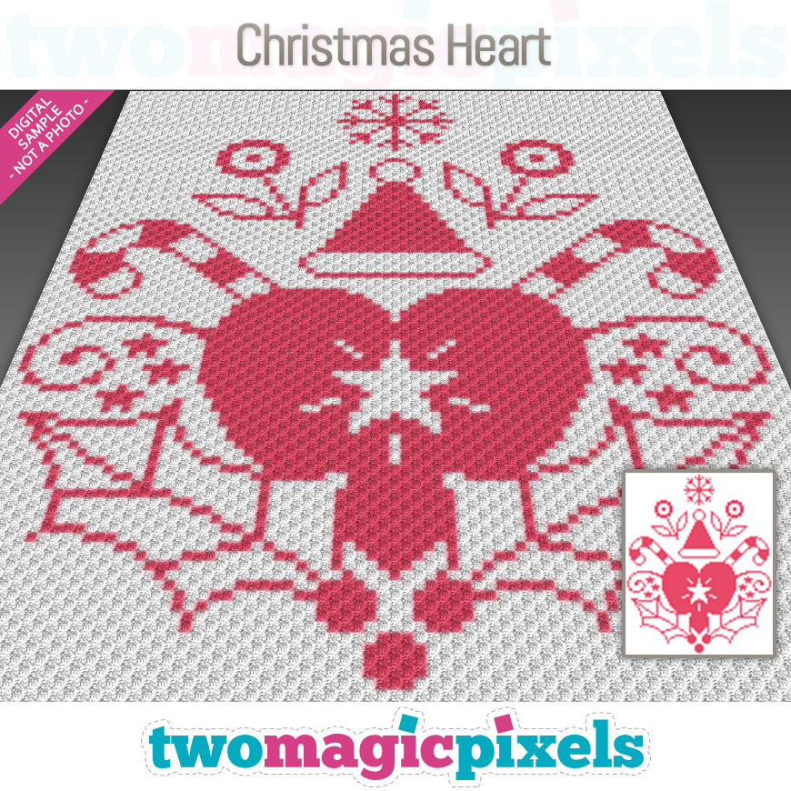 Christmas Heart by Two Magic Pixels
