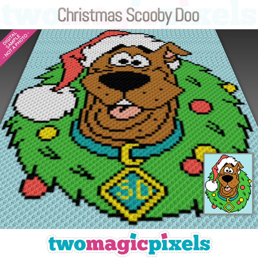 Christmas Scooby Doo by Two Magic Pixels