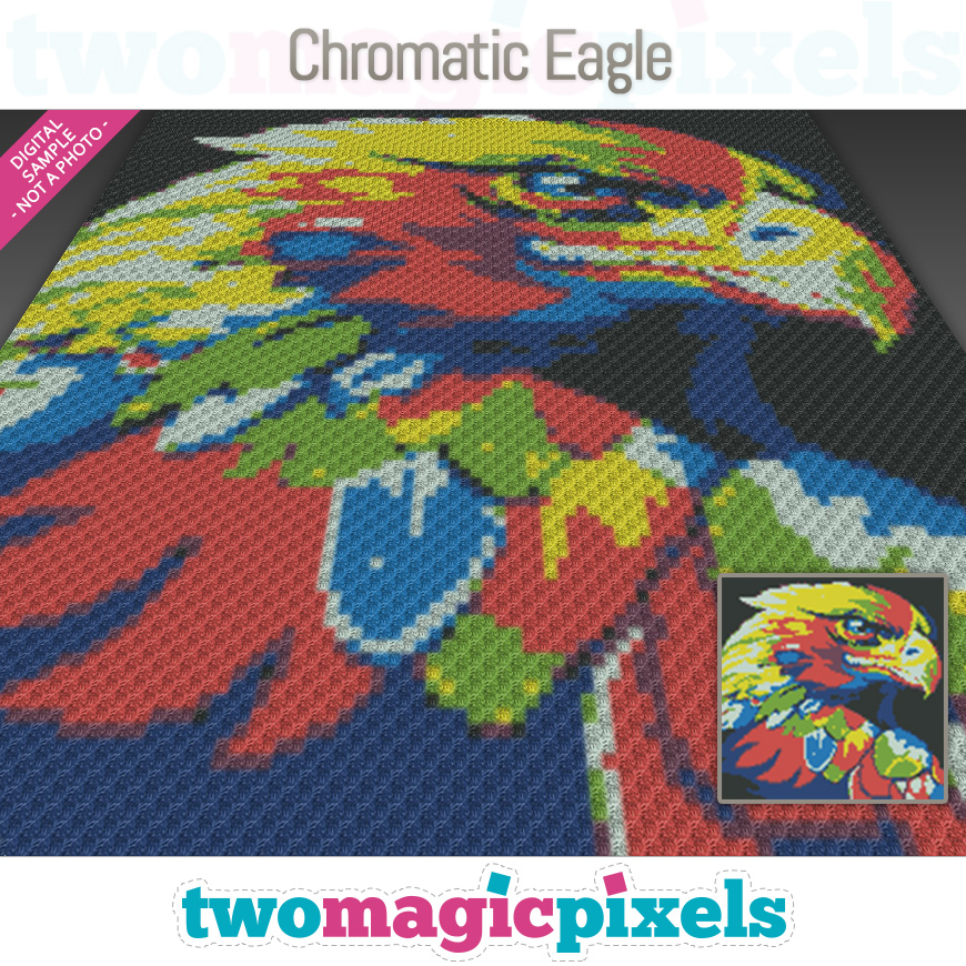 Chromatic Eagle by Two Magic Pixels