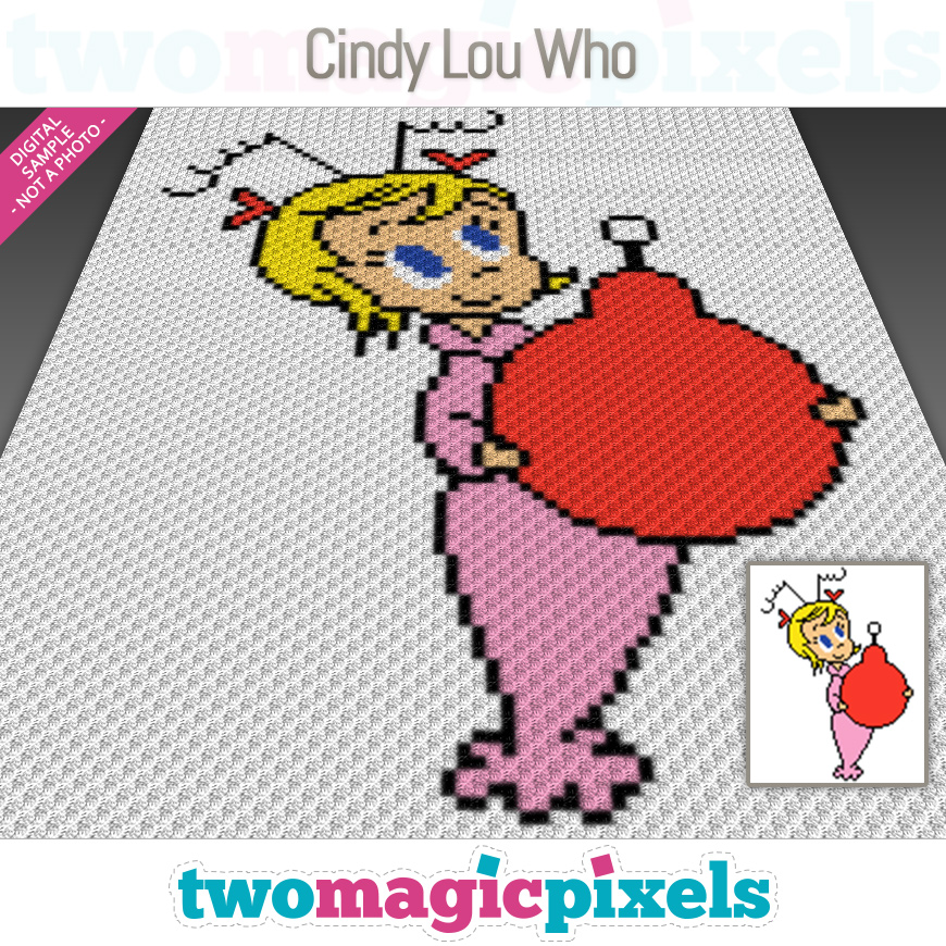Cindy Lou Who by Two Magic Pixels